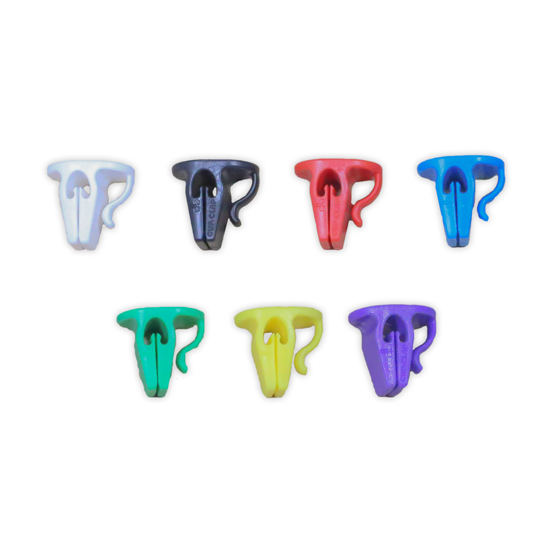 Pinzas cup clap para vasos