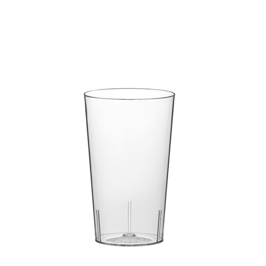 Vaso media pinta alto de policarbonato - 333 cc