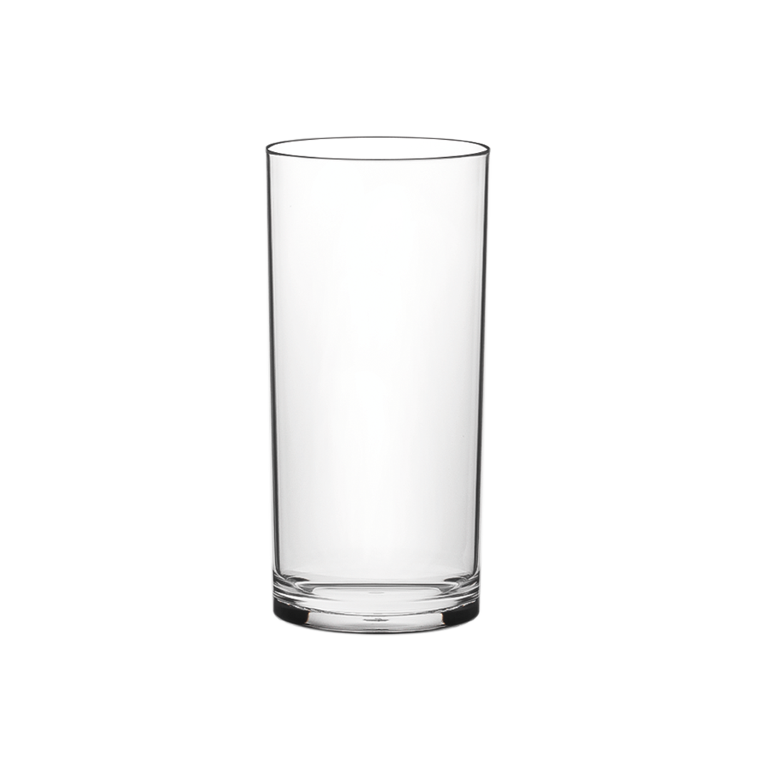 Vaso tubo de policarbonato - 400 cc