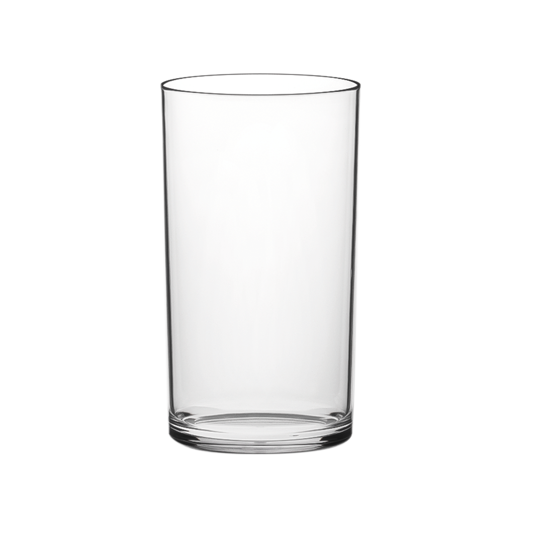 Vaso tubo de policarbonato - 600 cc