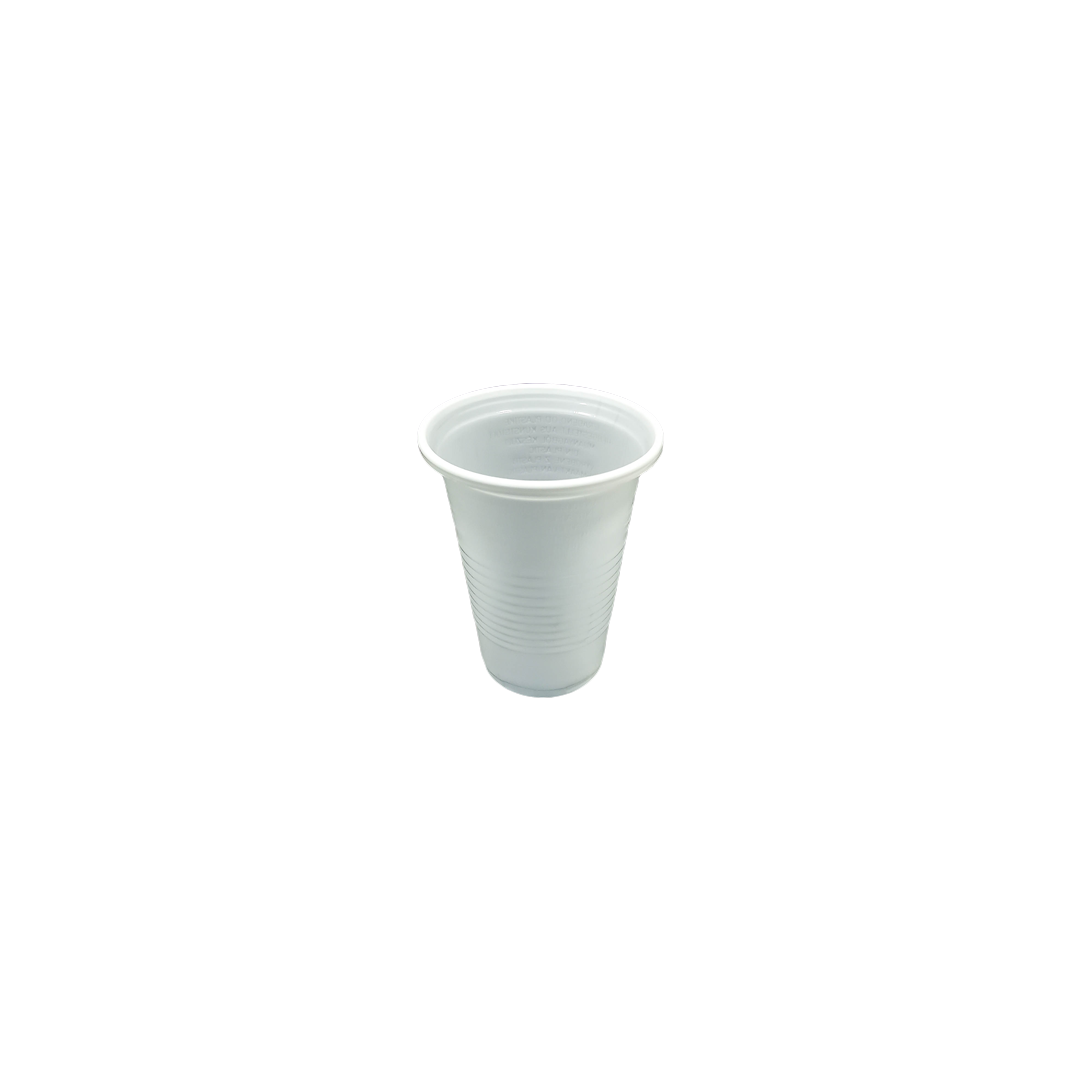 Vaso reutilizable PP Blanco 200 cc